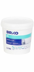Univerzální tmel Briko KR, připravený k použití, bílá/šedá, 1,5 kg