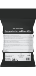Kompostovaný koňský hnůj na zeleninu, gely, sazenice, 35 l