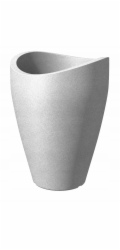 Hrnec Scheurich Stony Grey, plast, O 30 cm, šedý