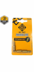 Šroubovací bity Forte Tools TX20, 25 mm, 3 ks