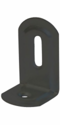 Policový držák Arras, černý, 40 x 26 x 22 mm