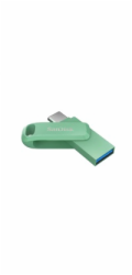 SanDisk Flash Disk 64GB Ultra Dual Drive Go, USB-C 3.2, Zelená