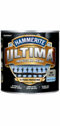 Emailová barva Hammerite Ultima Smooth, lesklá, 2,2 l, šedá