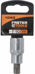 Otočná hlava Faster Tools Torx 45 CR-V 1/2"