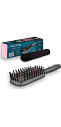 Kartáč na vlasy Cecotec, 3436, Bamba InstantCare, narovnávací, cestovní, keramický s turmalínem, cestovní pouzdro, 26 W