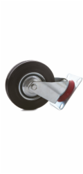 Kolečko HAUSHALT 11125DB, 125 mm, s brzdou