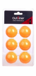 Míč na stolní tenis Outliner, 40 mm, 6 ks.
