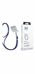 3mk EasyClip Dark Blue (silver)