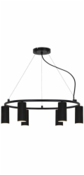 Stropní svítidlo Domoletti P16065-6RP D5H13 zlatá, 30 W, GU10