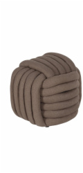 Pouf HS-NP16-2 HNĚDÝ 45X45X45CM