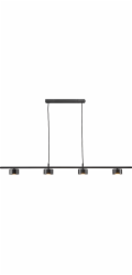 Stropní svítidlo Domoletti Luca P19070-4B, 16 W, LED, 3000 °K