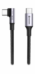 Swissten datový kabel usb-c/usb-c 5a (100w) pro notebooky 2 m černý