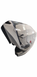 Moto přilba YM-925, M (57-58 cm), bílá