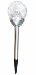 DOMOLETTI Lampa TH031A, 0,06W, IP44, stříbrná