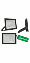 VENKOVNÍ LED PODLAHOVÉ SVÍTIDLO 50W 230V NW IP65 ČERNÉ