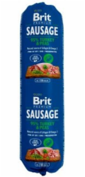 Brit Premium klobása s krůtím masem a hráškem, 800 g