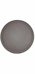 Dezertní talíř Domoletti Brown Dots, O 19,6 cm, hnědý