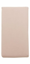 Prostěradlo Okko, pískové, 200 x 200 cm, s gumičkou