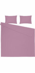 Ložní souprava Domoletti Solid PLUM, 140 x 200 cm