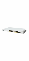 Cisco Catalyst 1300X-24P-4X - Prepínac - L3 - rízený - 4 x 10 Gigabit SFP28 + 24 x 10/100/1000 (PoE+) - Lze montovat do rozvadece (385 W)