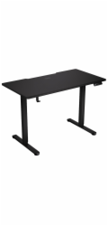Endorfy herní stůl Atlas S electric Black / 114x60cm / nosnost 50kg / el. nastavení výšky (72-118cm) / černý