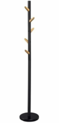 DOMOLETTI Věšák na oblečení Š-66, 177 cm, černý