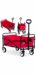 HAUSHALT Zahradní vozík TC2145, kovový, 80l