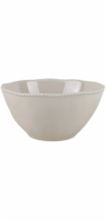 DOMOLETTI Miska Pearl Blush, krémová, 16,5 cm