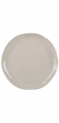 DOMOLETTI Jídelní talíř Pearl Blush, O 26,5 cm, krémový