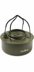OUTLINER Konvice na čaj , nerezová ocel, 0,9 l, zelená