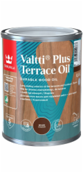 Olej na dřevo Tikkurila Valtti Terrace Oil+ hnědý 0,9l