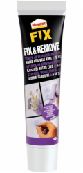 Univerzální odnímatelné lepidlo Moment Fix&Remove, 40g transparentní