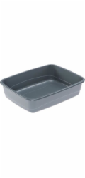 Kočičí toaletní miska FERPLAST NIP 10, modrá, 470×360×150 mm