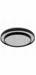 Stropní svítidlo Osram, LED, 36W, 3000K, 2000lm, O485, černé