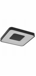 Stropní svítidlo Osram, LED, 36W, 3000K, 2000lm, O485, černé