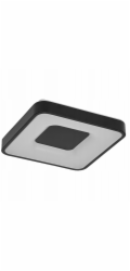Stropní svítidlo Osram, LED, 24W, 3000K, 1450lm, O380, černé