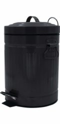 RIDDER Odpadkový koš , černý, 5 l