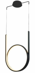 DOMOLETTI Stropní svítidlo 2024162BK, 48 W, LED