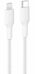 Belkin BOOSTCHARGE Brd. Cbl.  Ltg./USB-C 2m wh CAA022hq2MWH