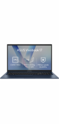 ASUS Vivobook 17 - Core 7 150U/8GB/512GB SSD/17,3"/FHD/IPS/2y PUR/Win 11 Home/modrá