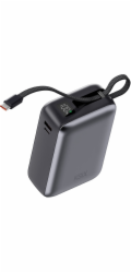 KSIX Powerbanka , 30000 mAh, šedá
