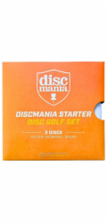 DISCMANIA Sada disků pro discgolf STARTER PDGA, 3dílná.