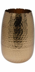 Váza A67101500, 29 cm, zlatá barva.