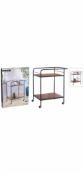 Servírovací vozík kov, MDF 625 × 430 × 735 mm KO-C80902050