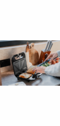 Lafe 47898 CripsyMaster Sandwich Maker, Black