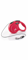 Flexi classic new S vodítko 8m/12kg červené