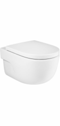 Závěsné WC s víkem OPTIMA RIMOFF, 530×440 mm