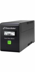 PowerWalker INTERAKTIVNÍ UPS 800VA 2X PL 230V, ČISTÁ SINUSOVÁ VLNA, RJ11/45 VSTUP/VÝSTUP, USB, LCD