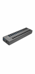 i-tec USB 3.0 nabíjecí HUB 13 Port + napájecí adaptér 60 W