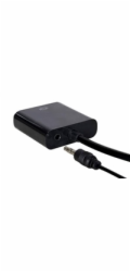PremiumCord převodník HDMI na VGA se zvukem 3,5mm stereo jack, černá